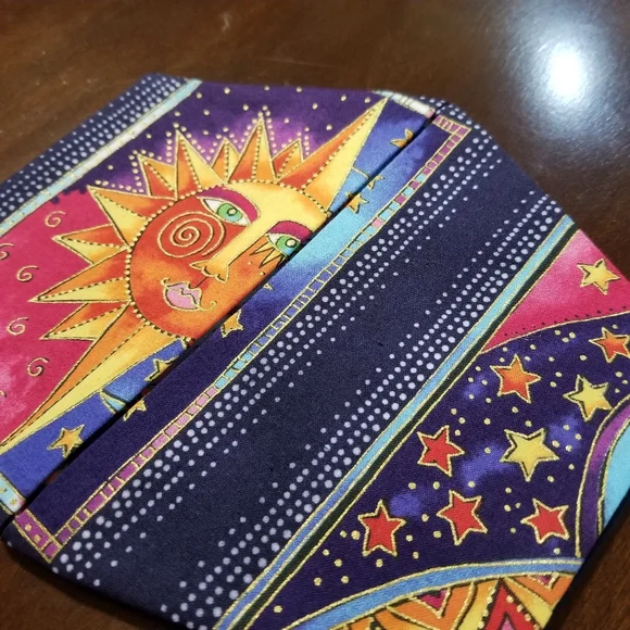 Handmade Laurel Burch Celestial Goddess Facemask - Picture 7 of 8